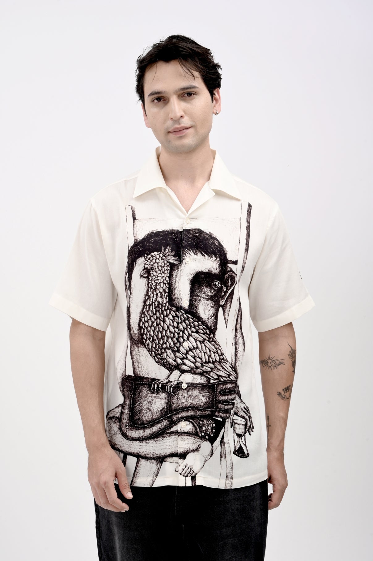 BE THE BIRD'S EYE | OVER-SIZED UNISEX SHIRT