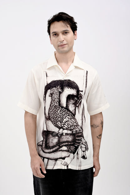 BE THE BIRD'S EYE | OVER-SIZED UNISEX SHIRT