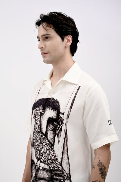 BE THE BIRD'S EYE | OVER-SIZED UNISEX SHIRT