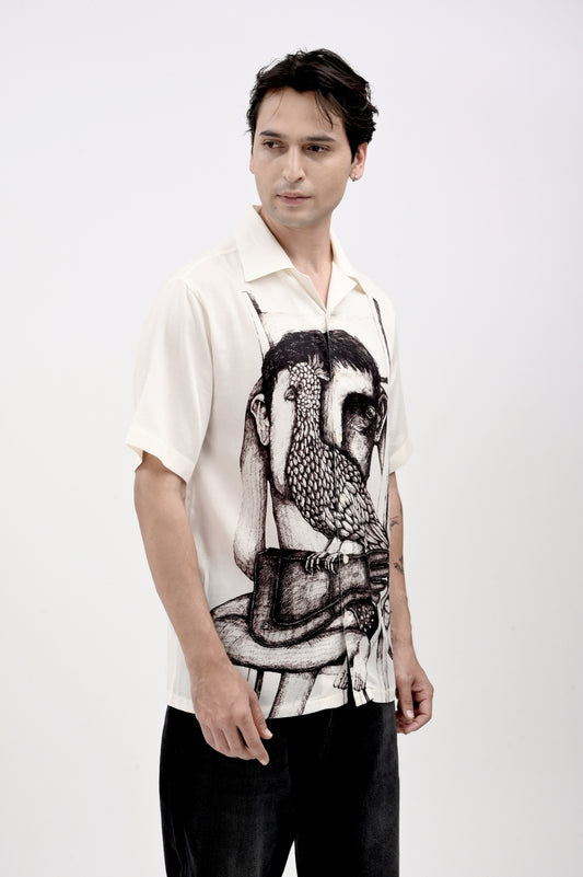 BE THE BIRD'S EYE | OVER-SIZED UNISEX SHIRT