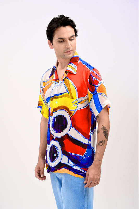 THE LAST GAZE | OVER-SIZED UNISEX SHIRT