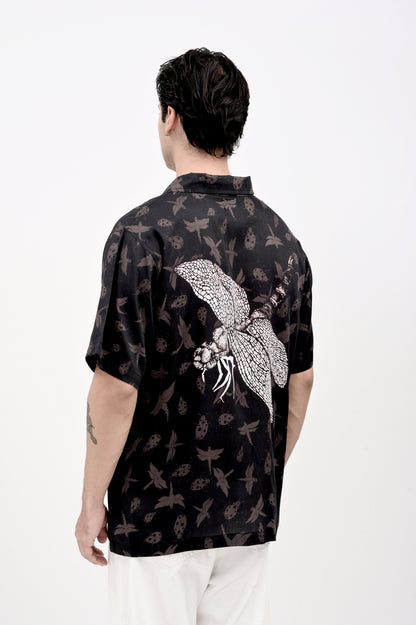 DRAGON FLY | OVER-SIZED UNISEX SHIRT