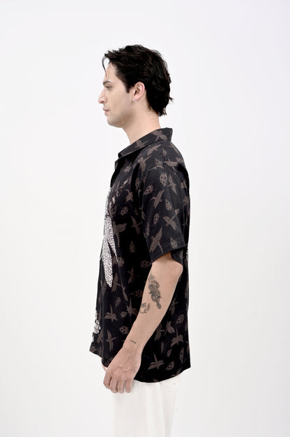 DRAGON FLY | OVER-SIZED UNISEX SHIRT