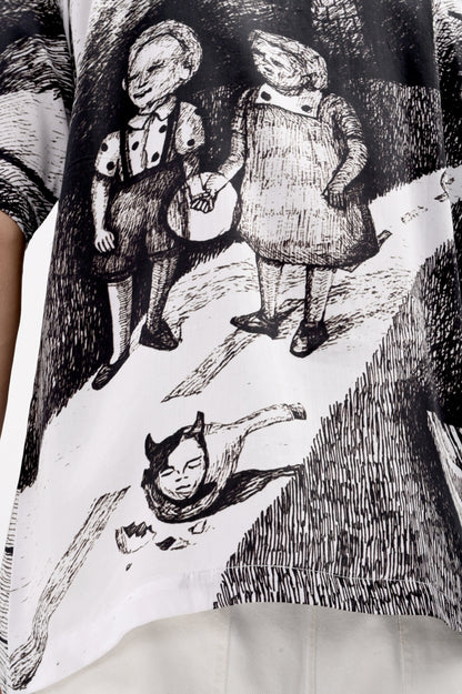 H O D | OVER-SIZED UNISEX SHIRT