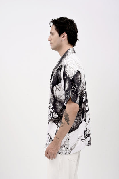 H O D | OVER-SIZED UNISEX SHIRT