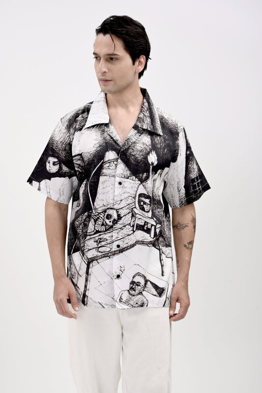 H O D | OVER-SIZED UNISEX SHIRT