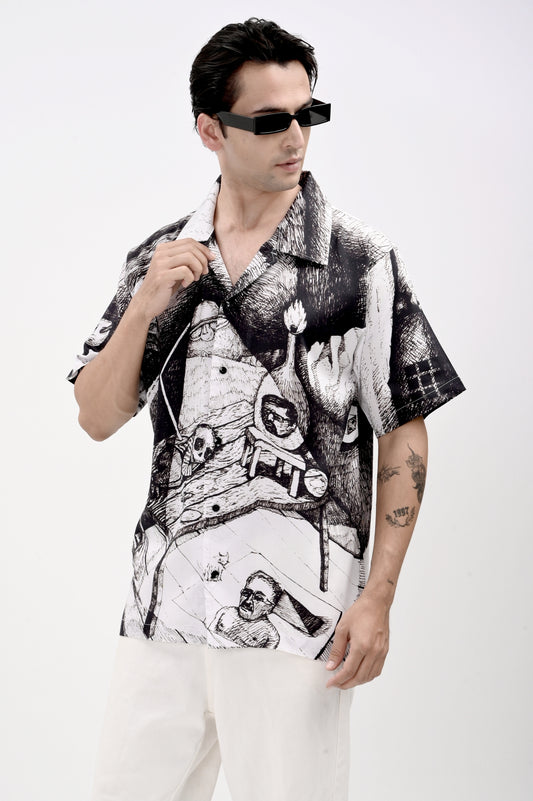 H O D | OVER-SIZED UNISEX SHIRT