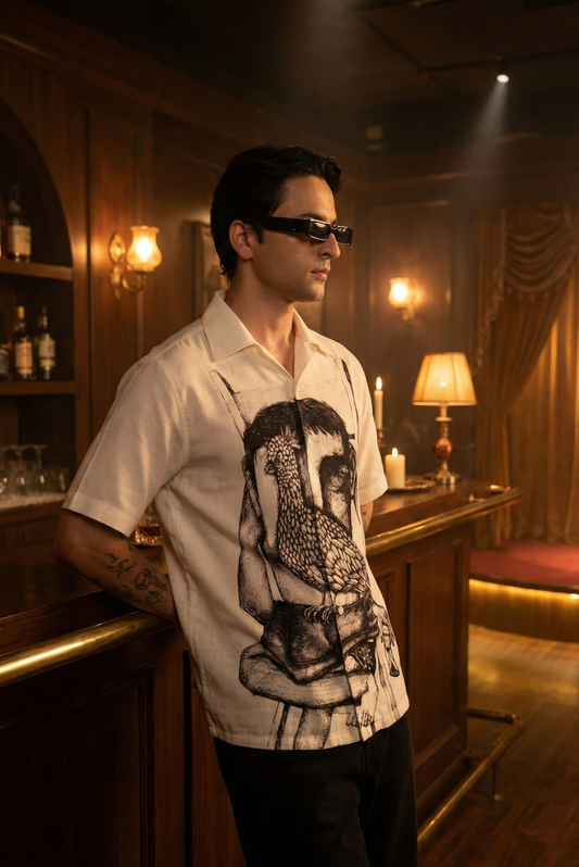 BE THE BIRD'S EYE | OVER-SIZED UNISEX SHIRT